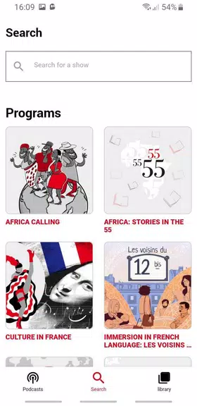 RFI Pure Radio - Podcasts Capture d'écran 1