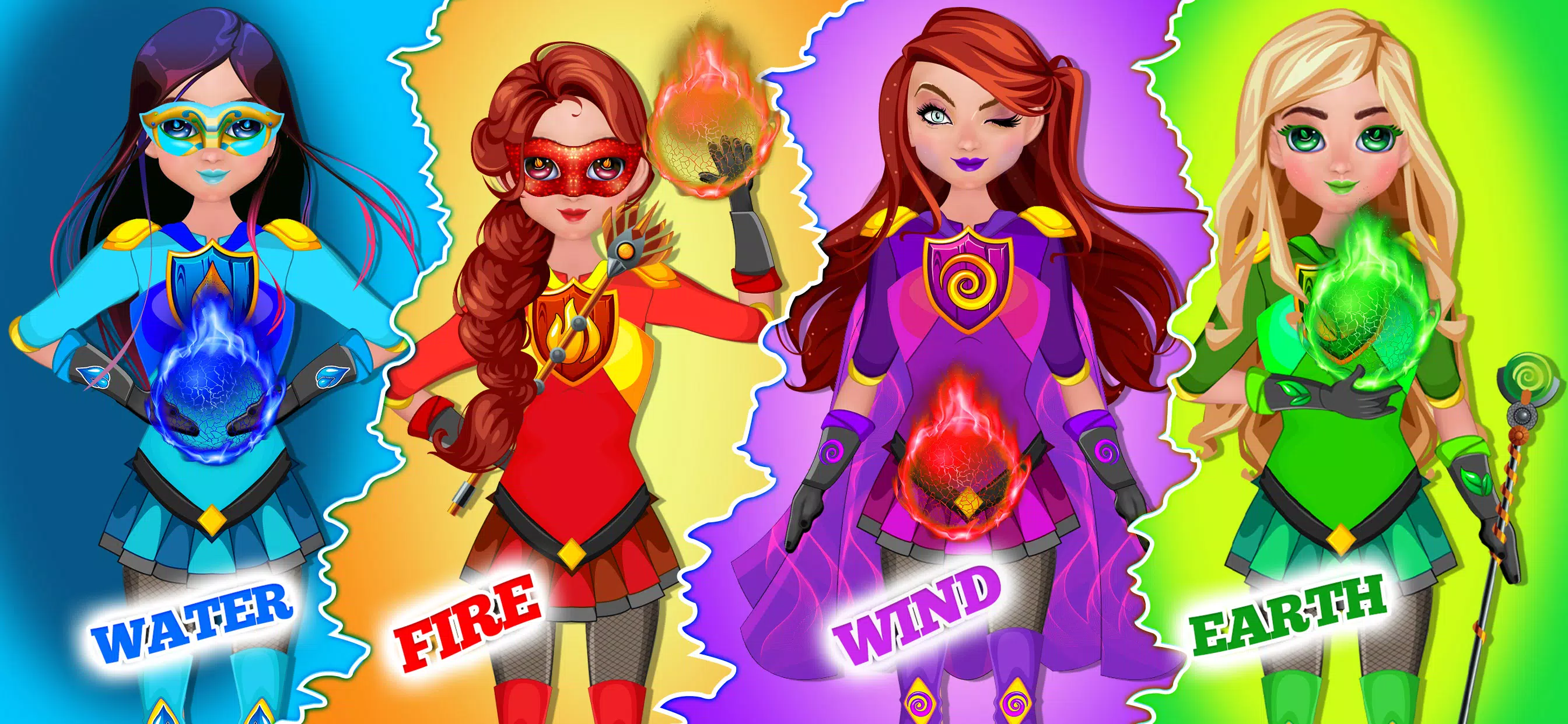 Super hero Girls: Power Games Screenshot 0