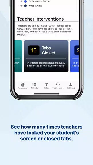 GoGuardian Parent App Screenshot 1