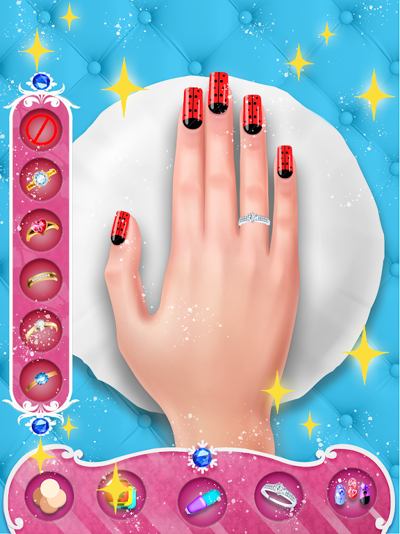 Fashion Nail Polish Salon Game Capture d'écran 2