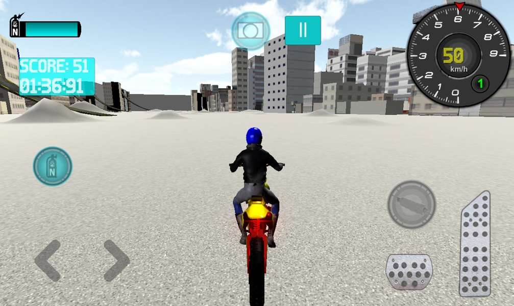 Motocross City Driver Скриншот 0