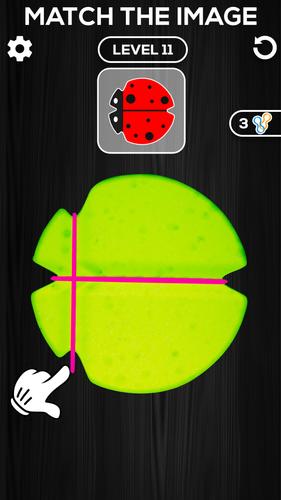 Sponge Art 3D Rubber Band Game Screenshot 2