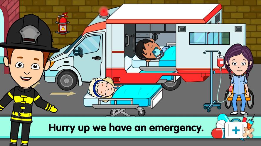 Tizi Hospital: Jogos de Médico Captura de tela 0