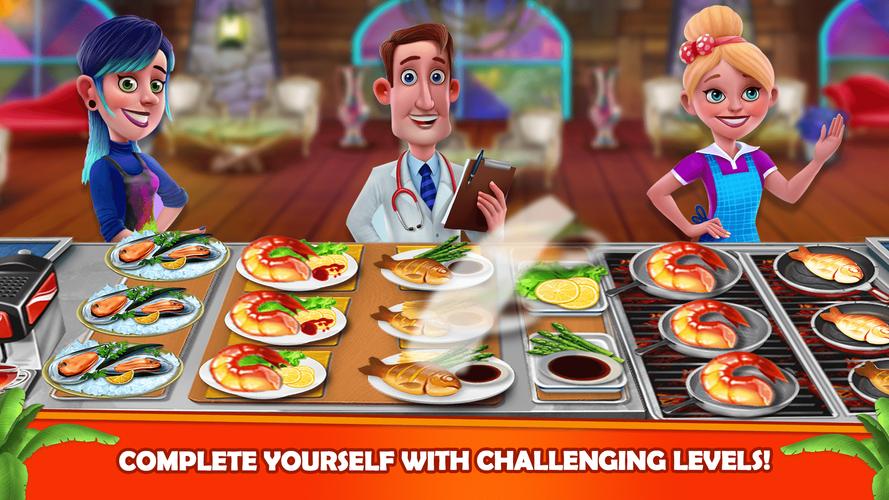 Cooking Fun: Restaurant Games Captura de pantalla 2