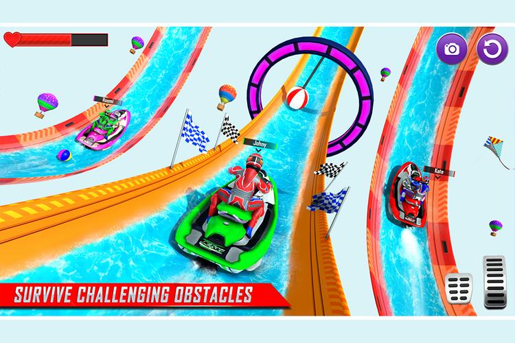 Schermata Jet Ski Racing Games 3D 2