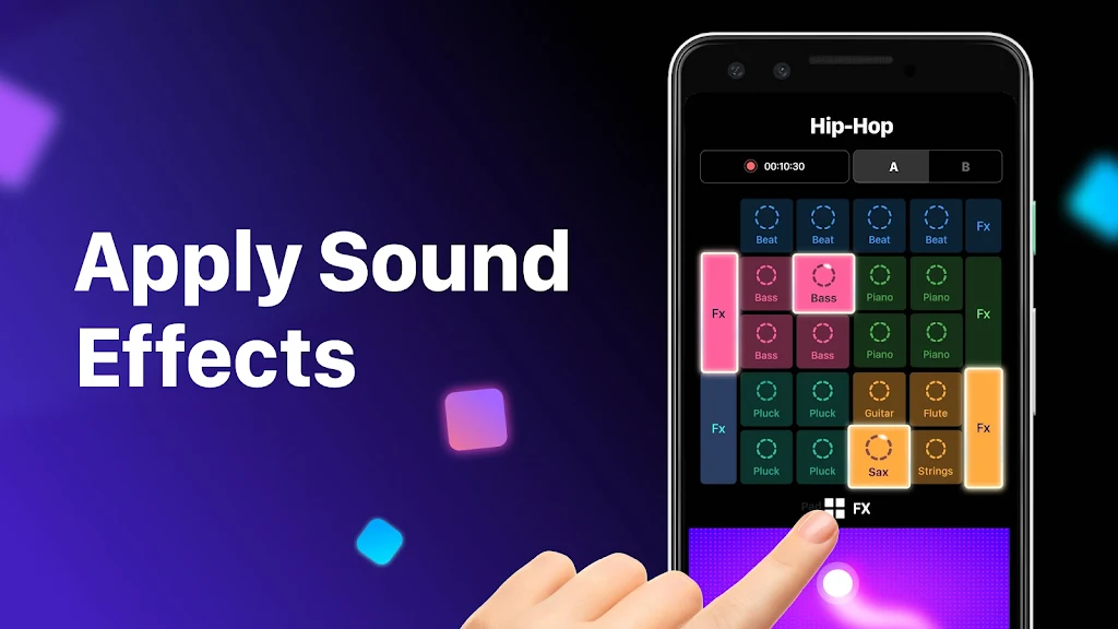 Groovy Loops - Beat Maker ဖန်သားပြင်ဓာတ်ပုံ 3