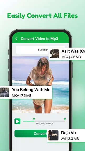 Video to MP3: Video Converter Zrzut ekranu 0