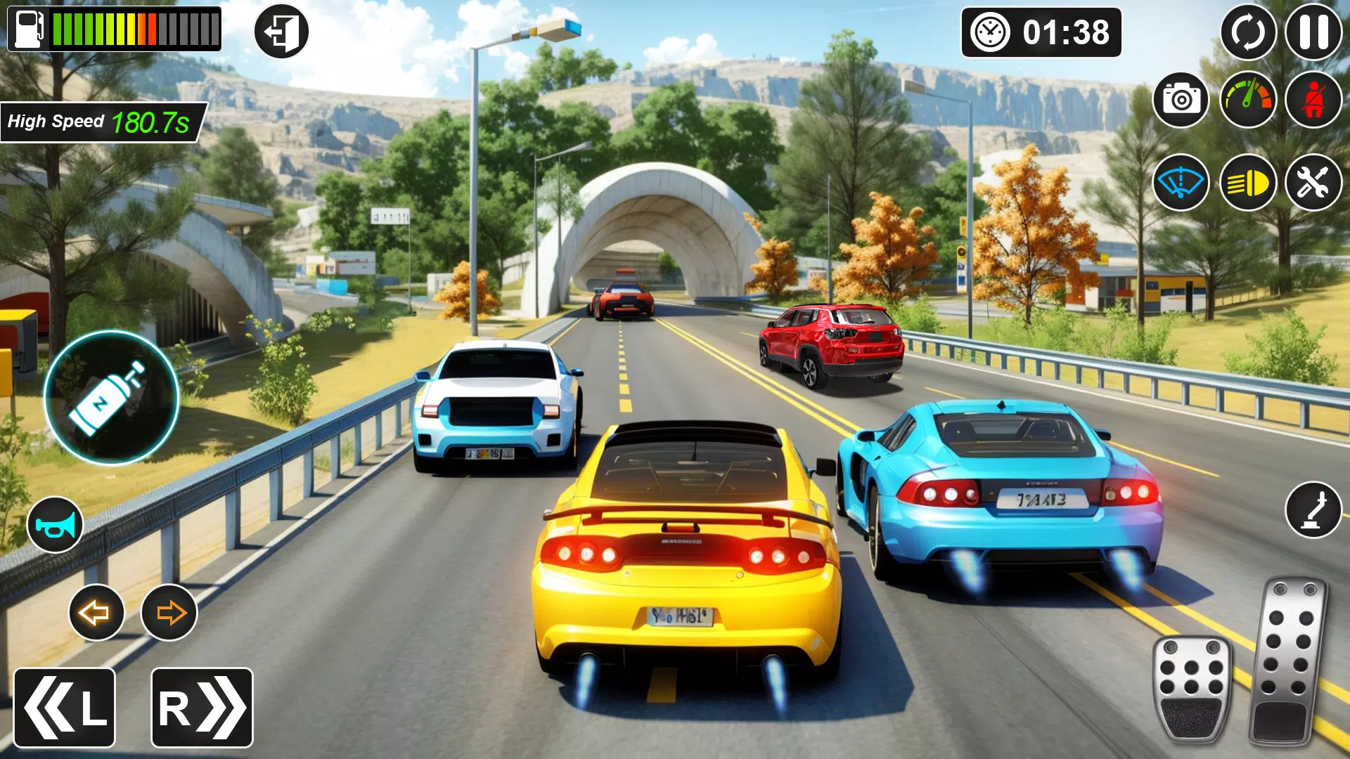 High Speed - Car Racing Game Capture d'écran 3