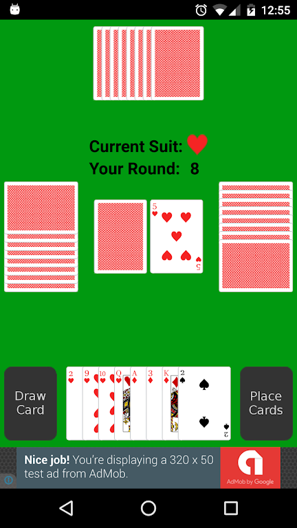 Crazy Eights Countdown Screenshot 1