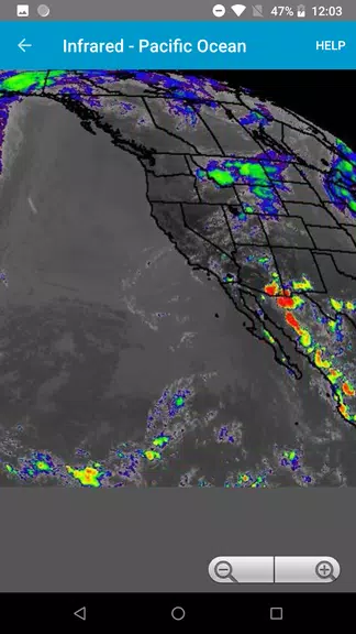 Schermata Simple Satellite Weather Loops 1