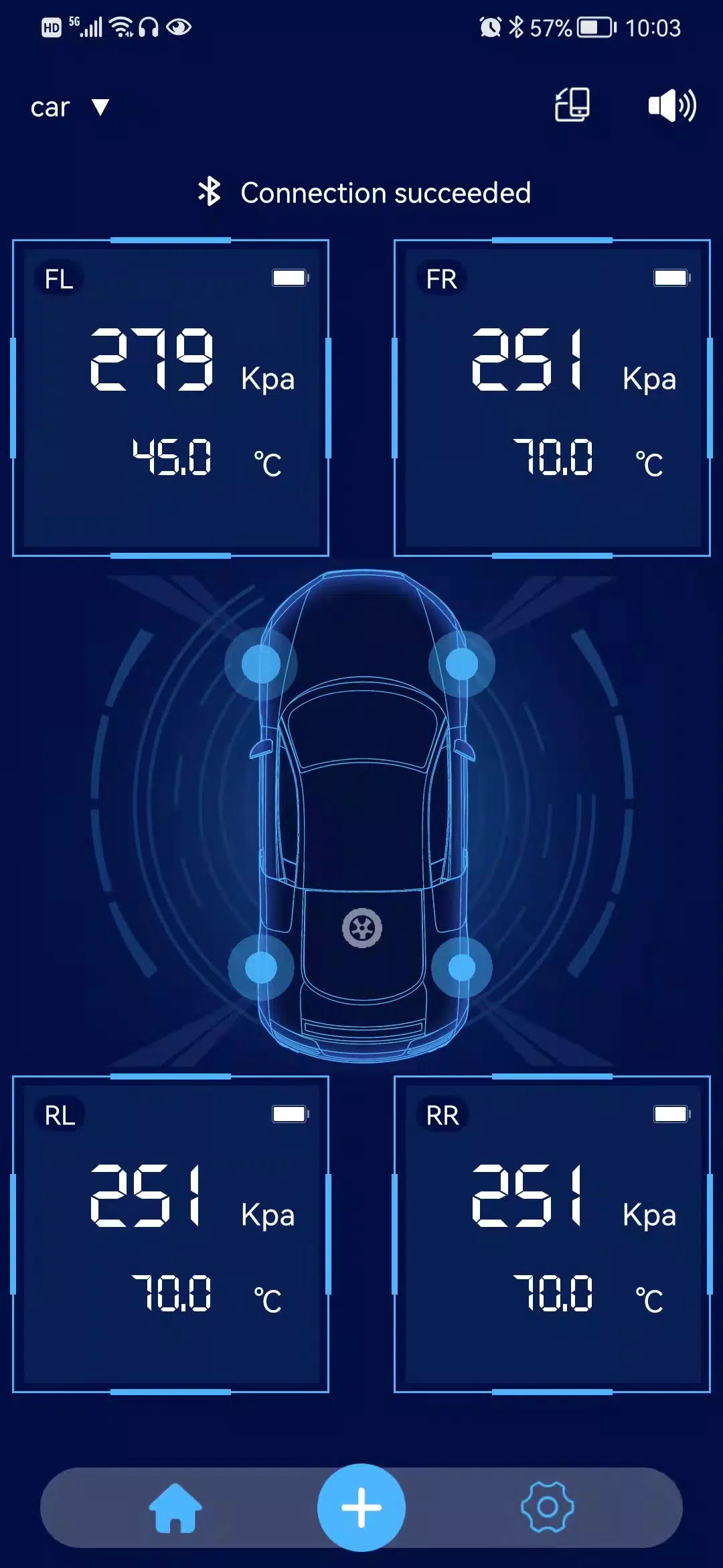 BL8 TPMS Schermafbeelding 2