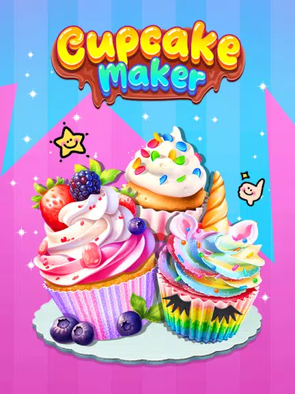 Cupcake Maker: Unicorn Cupcake應用截圖第0張