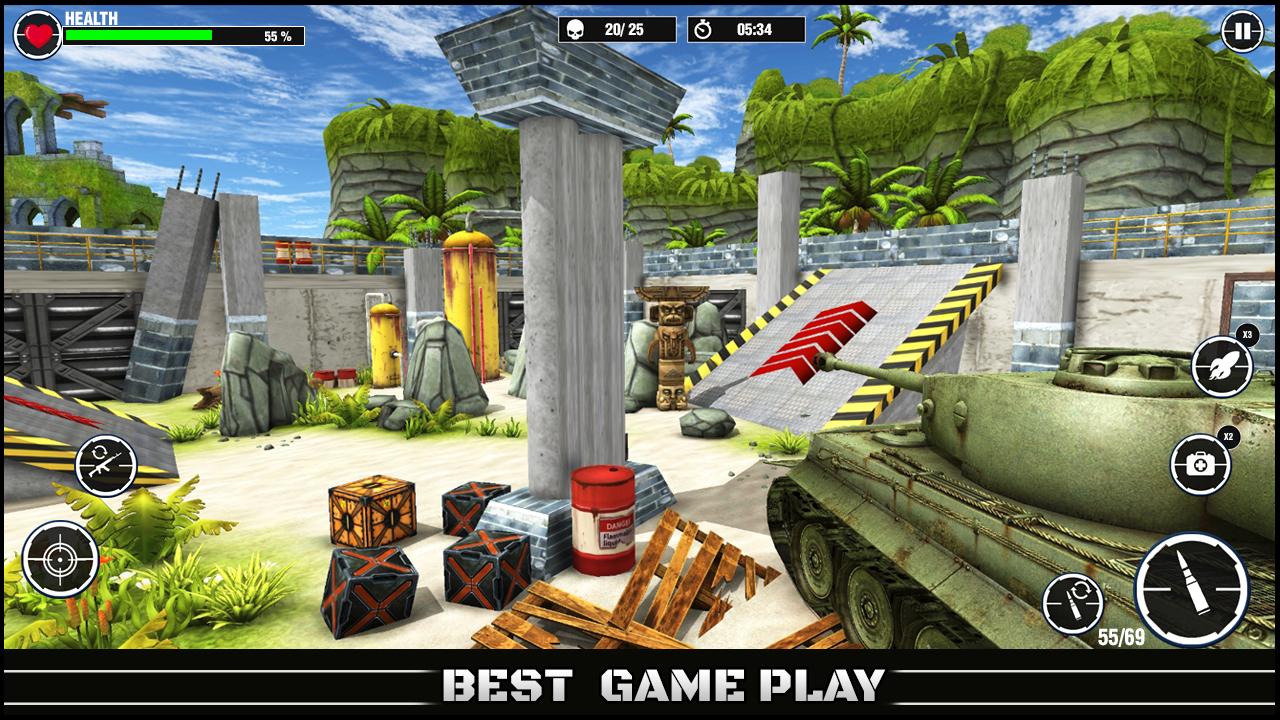 World War Army: Tank War Games應用截圖第1張