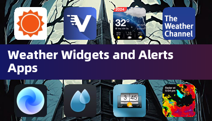 Weather Widgets and Alerts Apps