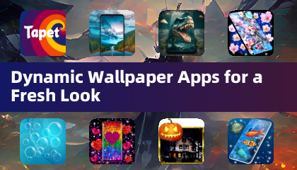 Dynamische Hintergrundbild-Apps für einen frischen Look