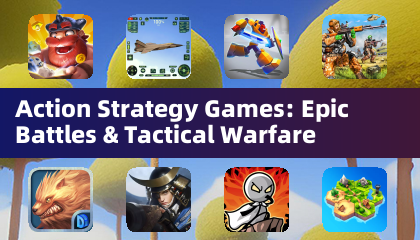Mga Larong Diskarte sa Aksyon: Epic Battles at Tactical Warfare