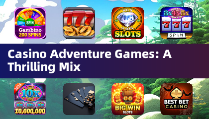 Jeux d'aventure de casino : un mélange palpitant