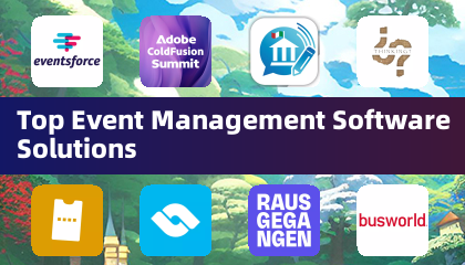 Principais soluções de software de gerenciamento de eventos
