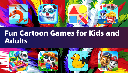 Fun Cartoon Games for Kids and Adults