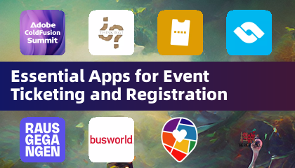 Aplicativos essenciais para ingressos e inscrições em eventos