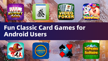 安卓用户的趣味经典纸牌游戏