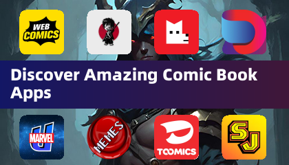 놀라운 만화책 앱 발견하기