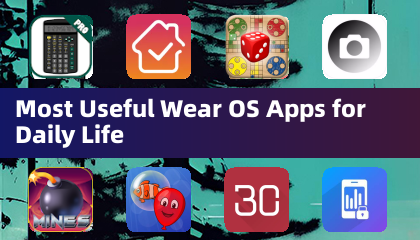 일상 생활에 가장 유용한 Wear OS 앱