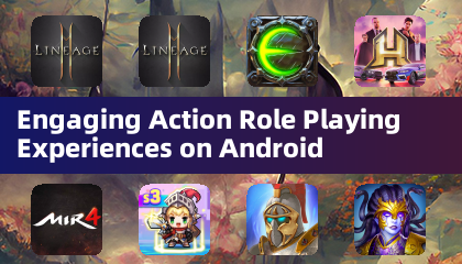 Experiências de Ação e RPG no Android