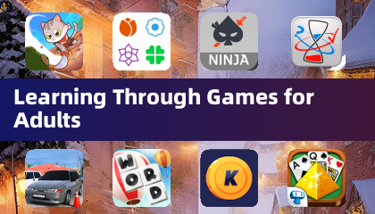 Apprendre à travers les jeux pour adultes