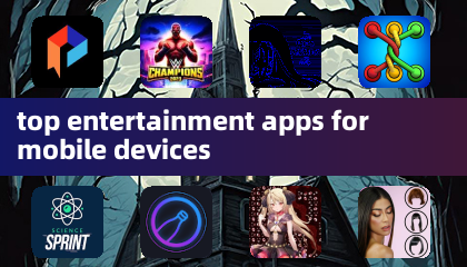 모바일 기기용 최고의 엔터테인먼트 앱