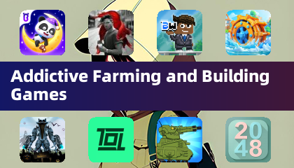 중독성 있는 농장 및 건물 게임