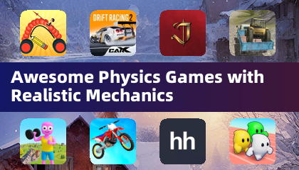 Erstaunliche Physik-Spiele mit realistischen Mechaniken