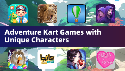 Adventure Kart Games with Unique Characters