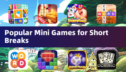 Beliebte Mini-Spiele für kurze Pausen