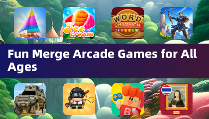 Unterhaltsame Merge-Arcade-Spiele für alle Altersgruppen