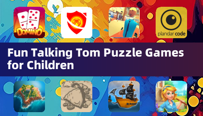 Fun Talking Tom Puzzle Games for Children