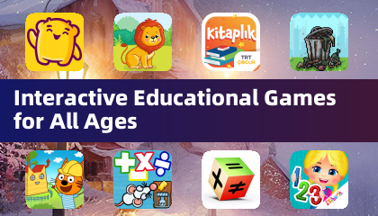 모든 연령대를 위한 상호작용식 교육 게임