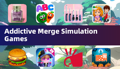 上瘾的合并模拟游戏