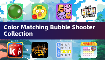 Farben-Matching-Bubble-Shooter-Sammlung